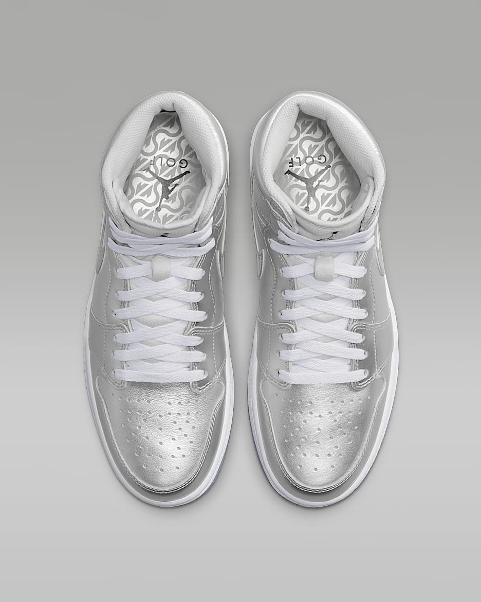 Jordan high top golf shoes hot sale